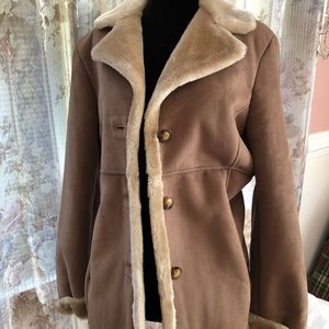 Warm jones New York coat Petite Small
